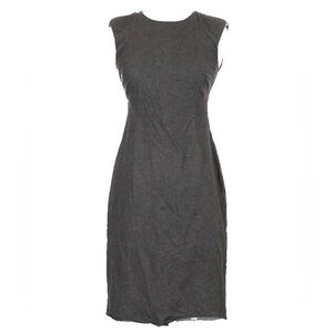 Dark Gray Work Dress